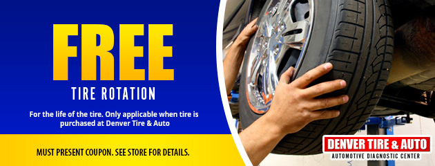 Free Tire Rotation 